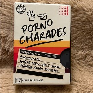 Porno Charades Adult Party Game